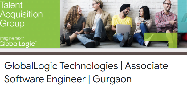 GlobalLogic is hiring for the role of Associate Software Engineer,GLOBALLOGIC , GLOBALLOGIC recruitment drive, GLOBALLOGIC recruitment drive 2020, GLOBALLOGIC recruitment drive in 2020, GLOBALLOGIC off-campus drive, GLOBALLOGIC off-campus drive 2020, GLOBALLOGIC off-campus drive in 2020, Seekajob, seekajob.in, GLOBALLOGIC recruitment drive 2020 in India, GLOBALLOGIC recruitment drive in 2020 in India, GLOBALLOGIC off-campus drive 2020 in India, GLOBALLOGIC off-campus drive in 2020 in India