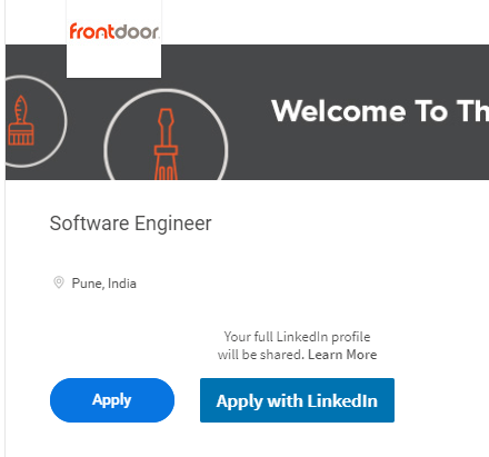 Frontdoor Hiring for the Software Engineer,FRONTDOOR, FRONTDOOR recruitment drive, FRONTDOOR recruitment drive 2020, FRONTDOOR recruitment drive in 2020, FRONTDOOR off-campus drive, FRONTDOOR off-campus drive 2020, FRONTDOOR off-campus drive in 2020, Seekajob, seekajob.in, FRONTDOOR recruitment drive 2020 in India, FRONTDOOR recruitment drive in 2020 in India, FRONTDOOR off-campus drive 2020 in India, FRONTDOOR off-campus drive in 2020 in India