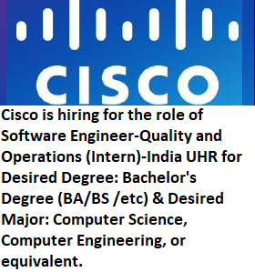 CISCO, CISCO careers, CISCO recruitment drive, CISCO recruitment drive 2020, CISCO recruitment drive in 2020, CISCO off-campus drive, CISCO off-campus drive 2020, CISCO off-campus drive in 2020, Seekajob, seekajob.in, CISCO recruitment drive 2020 in India, CISCO recruitment drive in 2020 in India, CISCO off-campus drive 2020 in India, CISCO off-campus drive in 2020 in India, CISCO fresher job, CISCO experience job