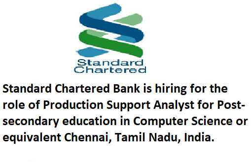 STANDARD CHARTERED BANK, STANDARD CHARTERED BANK careers, STANDARD CHARTERED BANK recruitment drive, STANDARD CHARTERED BANK recruitment drive 2020, STANDARD CHARTERED BANK recruitment drive in 2020, STANDARD CHARTERED BANK off-campus drive, STANDARD CHARTERED BANK off-campus drive 2020, STANDARD CHARTERED BANK off-campus drive in 2020, Seekajob, seekajob.in, STANDARD CHARTERED BANK recruitment drive 2020 in India, STANDARD CHARTERED BANK recruitment drive in 2020 in India, STANDARD CHARTERED BANK off-campus drive 2020 in India, STANDARD CHARTERED BANK off-campus drive in 2020 in India, STANDARD CHARTERED BANK fresher job, STANDARD CHARTERED BANK experience job, off campus drive, walk-in drive