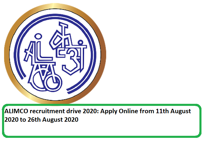 ALIMCO Recruitment 2020, How to apply for ALIMCO Recruitment 2020, Age limit of ALIMCO Recruitment 2020, Application fee of ALIMCO Recruitment 2020, Mode of selection of ALIMCO Recruitment 2020, Eligibility of ALIMCO Recruitment 2020, Salary of ALIMCO Recruitment 2020,