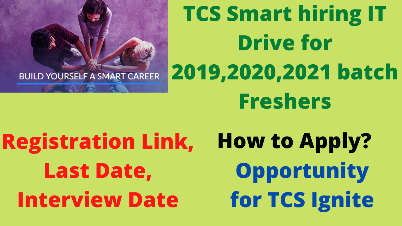 TCS Smart hiring 2021