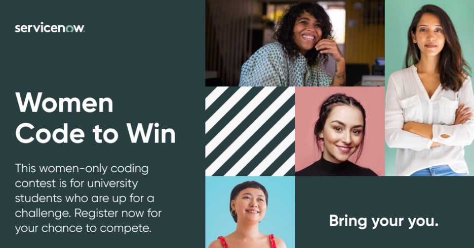 ServiceNow Women Code to Win 2022