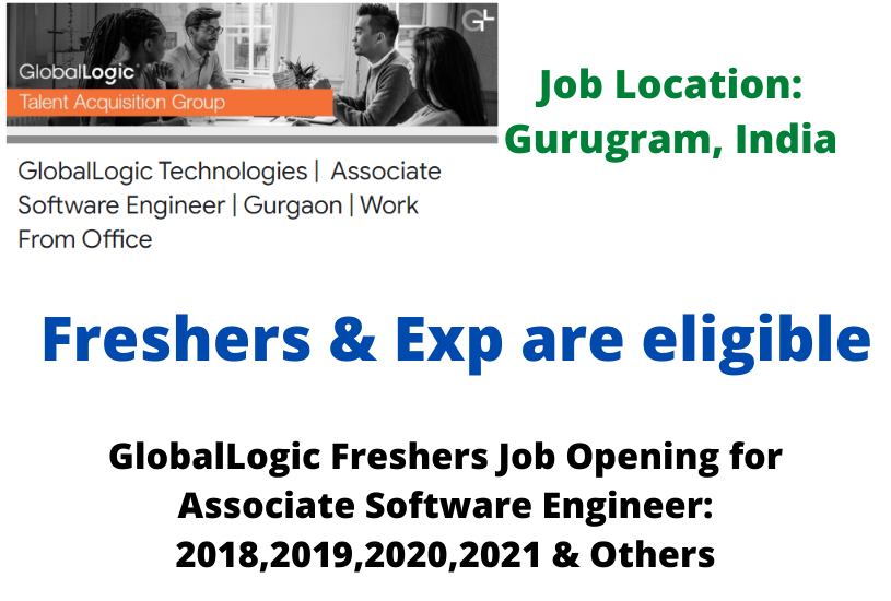 GlobalLogic Freshers Job Opening for Associate Software Engineer