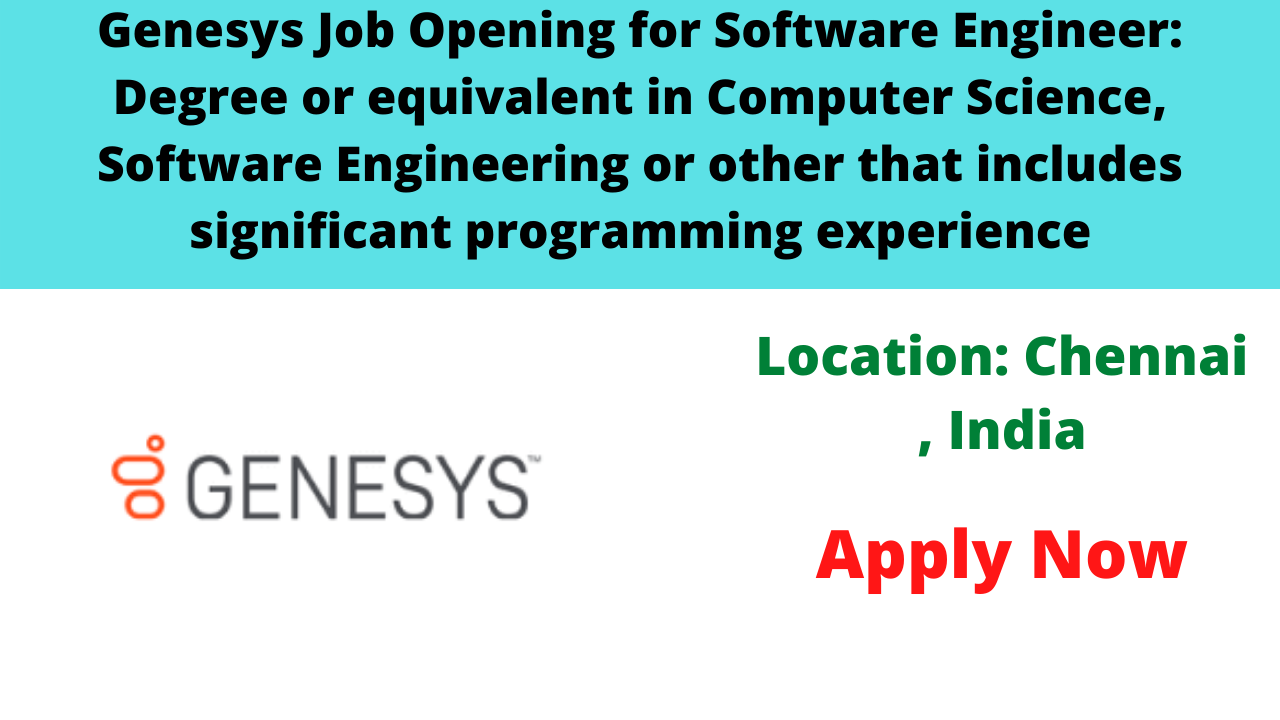 genesys hospital jobs