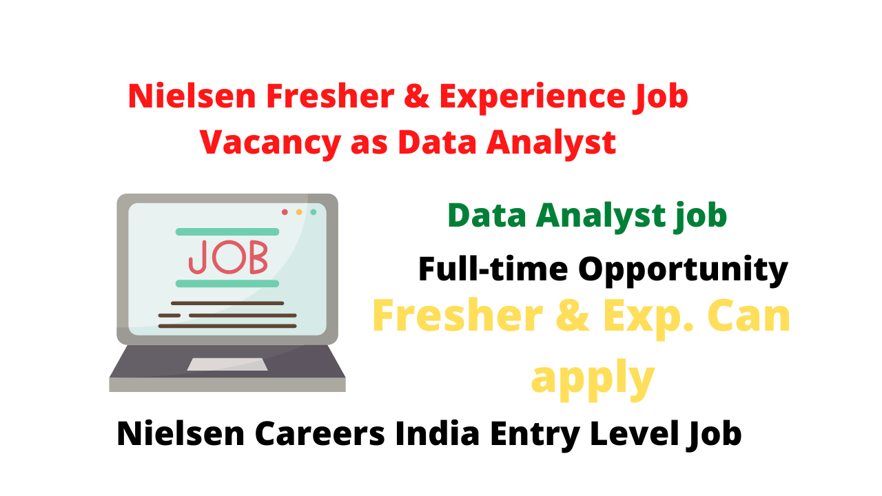 Nielsen Fresher & Experience Job Vacancy as Data Analyst M.Sc./M.A