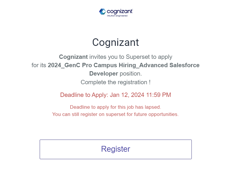Cognizant GenC Campus Drive 2024