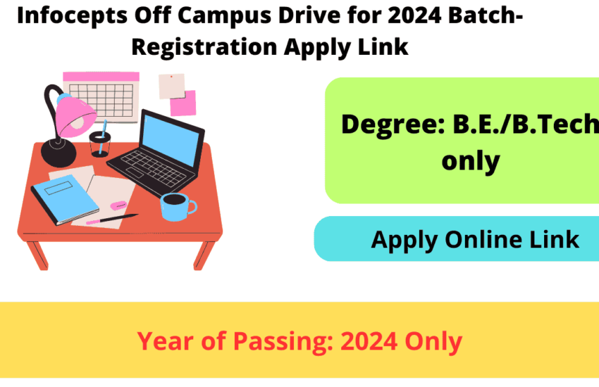 Infocepts recruitment drive 2024