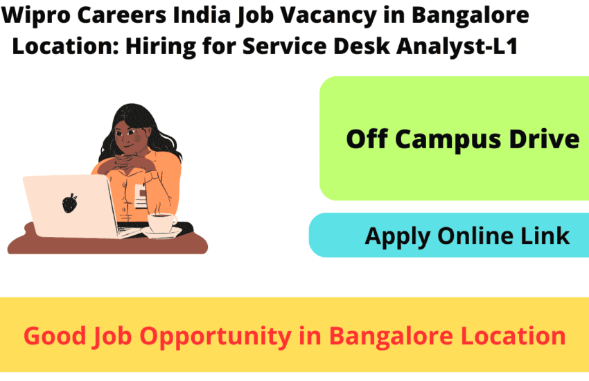 wipro bangalore job location